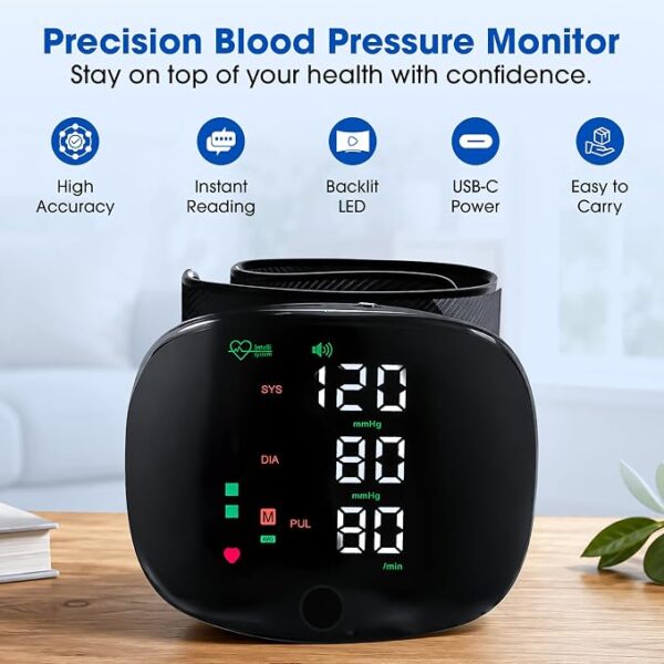 Wrist Blood Pressure Monitor